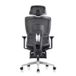 Ergonomic Office Chair 801H – Mesh Back with 3D Armrests, Tilt Lock & Square Taper Base – Black & Gray - Image 5