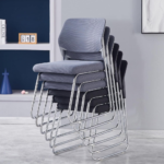 ๐ช 303C Chrome Frame Visitor Chair โ Stackable Reception & Conference Seating | Sleek, Durable & Space-Saving - Image 7
