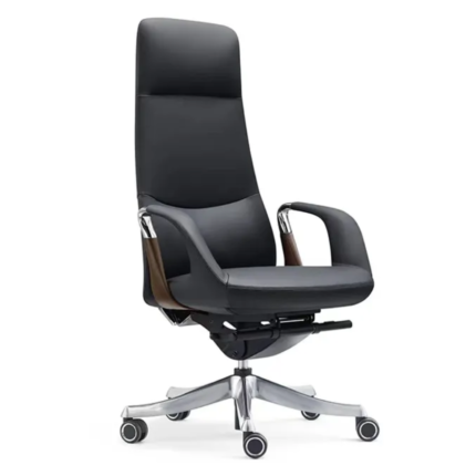MD2213A Premium Executive Office Chair – High-End Ergonomic Leather Boss Chair with Headrest & Lumbar Support