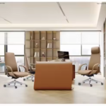 MD2212A PU Leather High Back Office Chair – Extra Large Swivel Boss Chair for Executive Comfort - Image 2