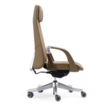 MD2212A PU Leather High Back Office Chair – Extra Large Swivel Boss Chair for Executive Comfort - Image 3