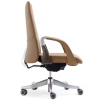 MD2212A PU Leather High Back Office Chair – Extra Large Swivel Boss Chair for Executive Comfort - Image 5