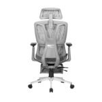 🪑 A121S Gray Adjustable Ergonomic Office Chair with Mesh Back, Sponge Seat & Iron Frame - Image 3