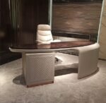 Modern Light Luxury Boss Desk Combination Computer Desk High-end Custom Desk for Home Office - Image 2