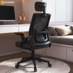 🪑 Model 519 Ergonomic Office Chair | White Frame & Colored Mesh  Fresh Design • Eco-Friendly Comfort • Modern Workstation Seating - Image 4