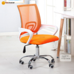🪑 B-1001 Ergonomic Office Chair | Purple | Green | Orange Mesh  Modern Design • Superior Comfort • Durable Office Seating - Image 6
