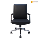 🪑 B100 – Modern & Comfortable Executive Office Leather Chair | Premium Synthetic Leather | Butterfly Mechanism - Image 4