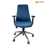 🪑 MD 2106 B – Premium Ergonomic Executive Office Chair | Moulded Foam Seat & Back | 3D Aluminum Armrest with Soft PU Surface | Multi-Functional Mechanism - Image 2