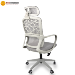 🪑 A140-3 High-Back Office Chair – Gray (HB Design) - Image 4