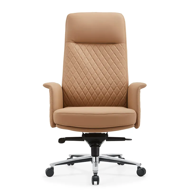 1-3.webp Ergonomic PU Leather Chair with Foam Cushion and Iron Frame LM-05 PU Leather Office Chair - Image 1