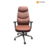 🪑 AM 2410B – Premium Ergonomic Executive Office Chair | PU Leather, Foam Cushion & Aluminium Base - Image 6