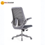 🪑 B02 High-Back Office Chair – Grey (LB Design) - Image 4