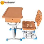 TN-A0005 Modern Student Desk & Chair Set  Single Metal–MDF School Furniture | Manufacturer-Grade Classroom Equipment - Image 3