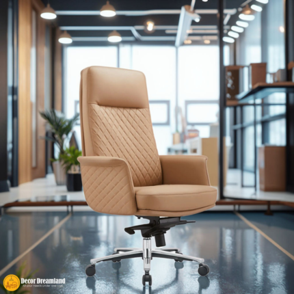 🪑 LM-05 Office Chair – PU Leather | Durable & Comfortable Seating  Modern Design • Daily Comfort • Strong Build