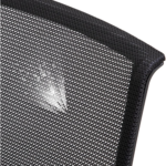 SH-3032 Black Tablet Arm Training Chair – Ergonomic Mesh Back with Foldable Arm, Casters & Stackable Design - Image 5