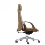 MD2212A Brown High Back CEO Chair – Luxury Ergonomic Executive Office Furniture with Swivel & Armrest - Image 4