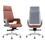 6909A Brown – Premium Leather Office Chair with Ergonomic Design & Adjustable Height – Executive Comfort for Modern Workspaces - Image 18