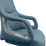 HZ-301A Executive Office Chair – Premium Leather Swivel Chair with Ergonomic Support for Managers & Supervisors - Image 5