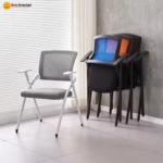 🪑 SH-3032 Training / Office Chair with Writing Pad | Fabric & Mesh Seating  Smart Utility • Comfortable Seating • Classroom & Office Ready - Image 13