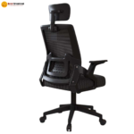 🪑 Model 519 Ergonomic Office Chair | White Frame & Colored Mesh  Fresh Design • Eco-Friendly Comfort • Modern Workstation Seating - Image 3