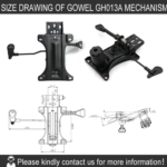Electric Recliner Mechanism Parts – Premium Gaming Chair Tilt Mechanism | Heavy-Duty Motorized Recline System - Image 5
