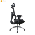🪑 V06 Ergonomic Office Chair | Black Full Mesh  Breathable Design • Adjustable Support • Modern Workstation Seating - Image 4