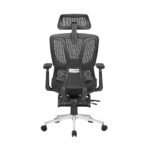 🪑 A121ST-Black Adjustable Ergonomic Office Chair with Mesh Back, Sponge Seat & Iron Frame - Image 2