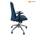 🪑 MD 2106 B – Premium Ergonomic Executive Office Chair | Moulded Foam Seat & Back | 3D Aluminum Armrest with Soft PU Surface | Multi-Functional Mechanism - Image 3