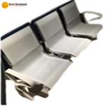 🪑 Model K03 – Silver Beam Seating System  Heavy-Duty Cold-Rolled Steel • Solid PP Support • Commercial Grade - Image 2