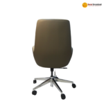 GB83-White – Comfortable Executive PU Leather Office Chair | Swivel Adjustable High-Back Chair for Manager, Boss & CEO - Image 5