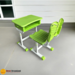 TN-A0012 Customized Fireproof Plywood School Desk & Chair Set  Modern Adjustable Classroom Furniture for Kids’ Study - Image 3