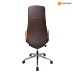 TA135-Orange – Modern PU Leather Recliner Office Chair | Swivel Adjustable Executive Boss Chair for Work & Home Office - Image 5