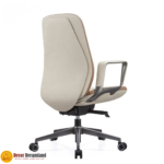 🪑 TB-135 Office Chair – White | Premium PU Upholstery  Elegant • Comfortable • Professional Seating Solution - Image 7