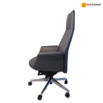 918A Black Executive Office Chair – Premium Imported Leather Ergonomic Chair for Conference & Workspace Elegance - Image 4
