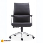 🪑 B-121 Office Chair | Grey  Modern Comfort • Strong Build • Professional Performance - Image 2