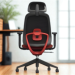 🪑 XS01 Ergonomic Office Chair | Full Black & Black Mesh with Foam Seat & Nylon Base  Sleek Look • Breathable Comfort • Durable Office Seating