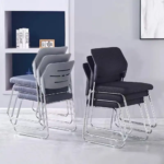 🪑 303C Chrome Frame Visitor Chair – Stackable Reception & Conference Seating | Sleek, Durable & Space-Saving - Image 3