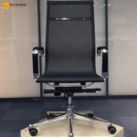 🪑 RS-001A SLEEK NET Ergonomic Office Chair | Aluminum Base  Minimal Design • Breathable Comfort • Premium Stability - Image 4