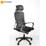 🪑 A140-3 – Black High Back (HB) Office Chair - Image 3