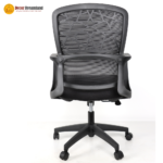🪑 A140-3 – Black High Back (LB) Office Chair - Image 4