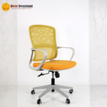 🪑 A140-3 High-Back Office Chair – Yellow (LB Design) - Image 3