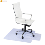 🪑 LC001 A Ergonomic Office Chair | White PU & Mesh with Chrome Base  Modern Elegance • Breathable Comfort • Durable Office Seating