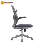 🪑 B02 High-Back Office Chair – Grey (LB Design) - Image 3