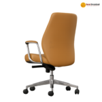 🪑 AM 2405B – Premium Executive Office Chair | PU Leather, Foam Cushion & Aluminium Base - Image 2