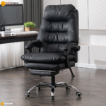 🪑 A052 Ergonomic Office Chair | Black Mesh with Foam Seat & Nylon Base  Modern Comfort • Breathable Design • Durable Office Seating - Image 6