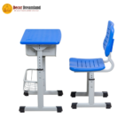 🎓 TN-A0003 Adjustable Classroom Desk & Chair Set  Blue Color | Eco-Friendly PP Plastic | Child School Furniture | Best Value - Image 3