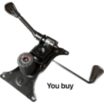 Synchro Any Position Locking Mechanism for Office Chairs | Multi-Lock Synchro Tilt System | Heavy-Duty Ergonomic Chair Mechanism