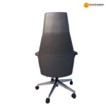 918A Black Executive Office Chair – Premium Imported Leather Ergonomic Chair for Conference & Workspace Elegance - Image 3