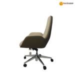 GB83-White – Comfortable Executive PU Leather Office Chair | Swivel Adjustable High-Back Chair for Manager, Boss & CEO - Image 6
