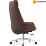 🪑 GA-83 Office Chair – Brown | Premium PU Upholstery  Elegant • Comfortable • Professional Seating Solution - Image 4